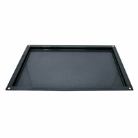 Alt Tag: Omcan 44363 Full-Size Commercial Aluminum Roasting Pan for Kitchens full-size commercial roasting pan, durable aluminum bakeware tray