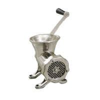 Omcan 23541 #12 Manual Light-Duty Plated Cast Iron Meat Mincer