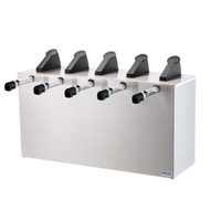 Server SE-5 07060 27.19" Quintuple Countertop Condiment Dispenser