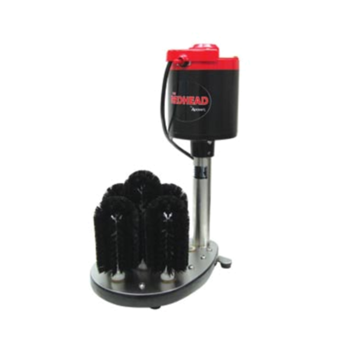 Adcraft GW-120 Redhead Upright Electric Glass Washer 5-Brush