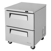 Réfrigérateur à tiroirs encastrable Turbo Air TUR-28SD-D2-N de 69,85 cm de large