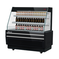 Turbo Air TBA49-50N-W(B) 49" Horizontal Open Display Merchandiser 5.7 cu.ft.
