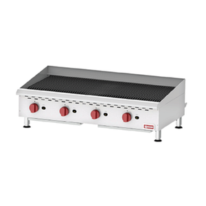 Omcan 43729 (CE-CN-CBR48) 48-inch Gas Countertop Charbroiler