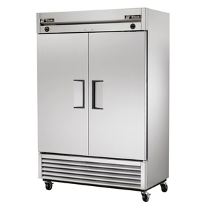 True T-49DT-HC 54.13" Two-Section Solid Door Reach-In Refrigerator/Freezer