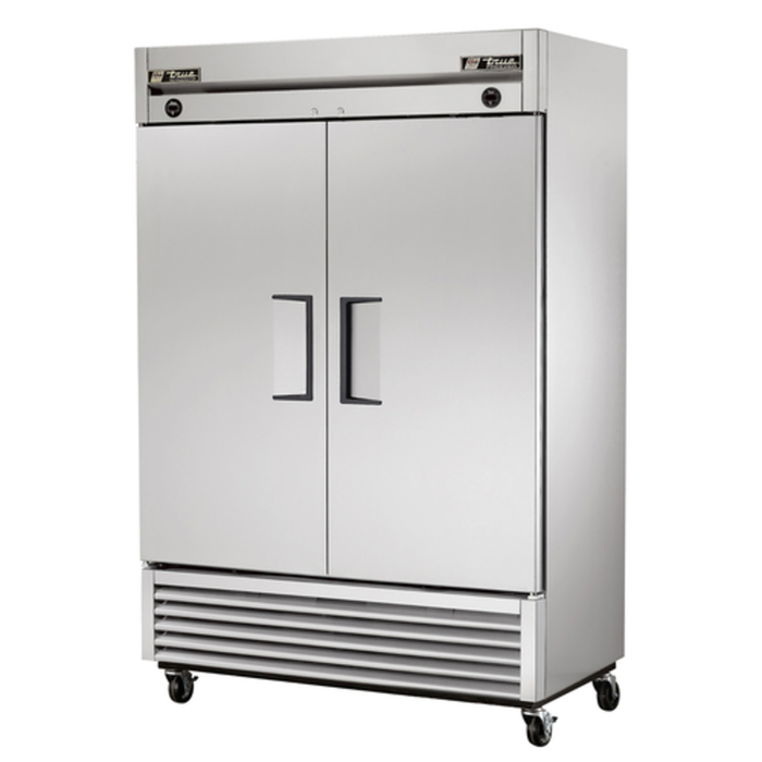 True T-49DT-HC 54.13" Two-Section Solid Door Reach-In Refrigerator/Freezer