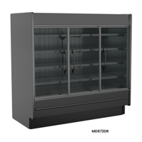 Structural Concepts MD672DR 74-1/4"W Fusion Self-Service Refrigerated Display Case