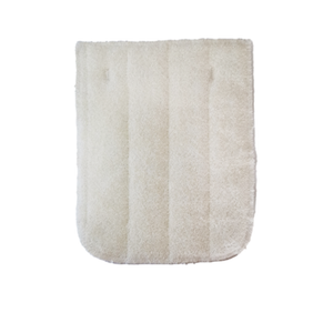 Omcan 81179 Professional Heat Resistant Cotton Square Pot Holder Kitchen Safety Essential white cotton square pot holder