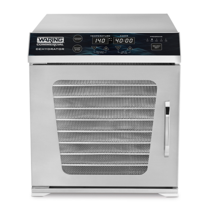 Waring WDH10 14.5"W Commercial 10-Tray Food Dehydrator