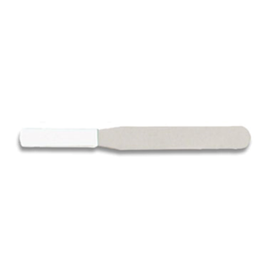 Adcraft CUT-10ISWH 10" Icing Spatula with White Polypropylene Handle