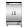 Atosa MBF8503GR Two-Section Reach-In Bottom Mount Freezer With Stainless Steel Exterior And Interior