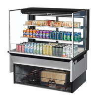 Turbo Air TOM-48L-UFD-W(B)-3SI-N Vitrine réfrigérée ouverte de 122 cm de large et 430 litres