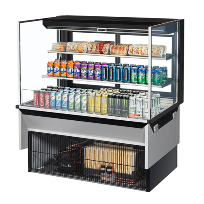Turbo Air TOM-48L-UFD-W(B)-3SI-N Vitrine réfrigérée ouverte de 122 cm de large et 430 litres