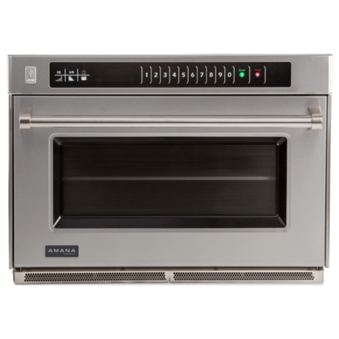 Amana Commercial AMSO22 1.6 Cu. Ft. Microwave Powered Steamer Oven