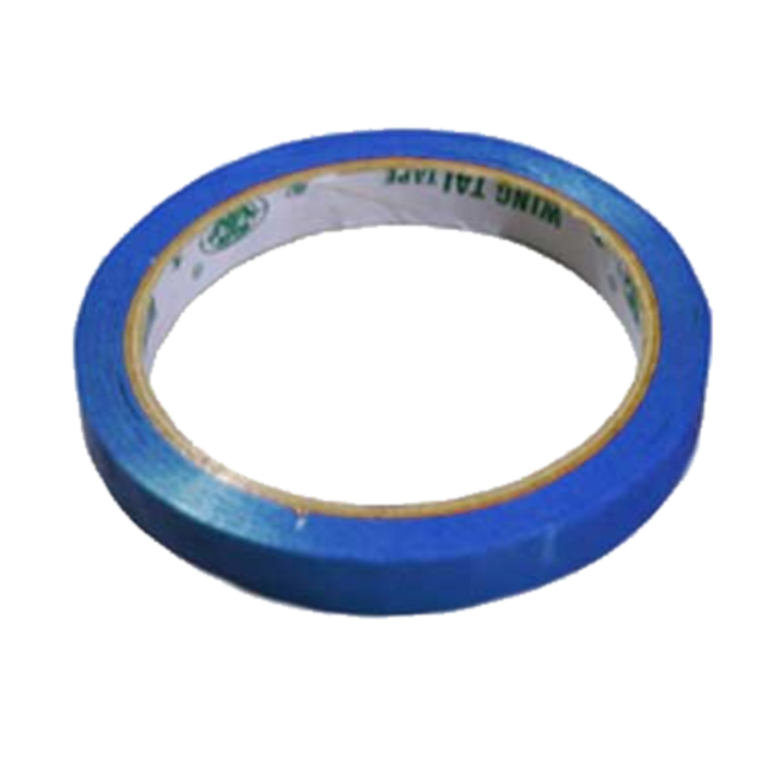 Ruban adhésif scelleur de sacs en polyéthylène bleu OMCAN 31350, 9 mm de large, 66 m
