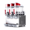 Alt Tag: TRENTO 49083 7.8 Gallon Three Bowl Granita Slushy Machine commercial countertop frozen drink dispenser with three bowls