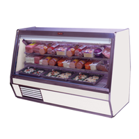 Vitrine réfrigérée Howard McCray SC-CDS32E-8-LED de 249 cm de large pour charcuterie et fromages