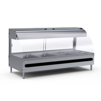 Resfab GM-4PN 54 5/8"W Countertop Heated Deli Display Case