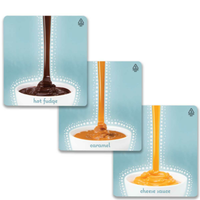 Server Magnetic Decal Set 6-13/16"W x 6-19/32"H for 81140 & 100066