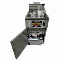 Royal RHEF-60-DM 60 lb. Delux Series Gas Floor Fryer