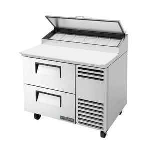 True TPP-AT-44D-2-HC 44.63" Refrigerated Pizza Prep Table