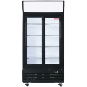 New Air NGR-40-S 39.5-Inch Refrigerated Glass Door Merchandiser