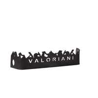 Omcan 48400 Valoriani Flame Separator for Igloo and OT Ovens black metal VALORIANI flame guard accessory