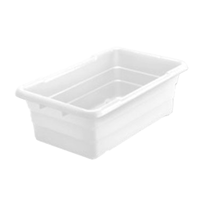 Winholt WHPL-8WH 100 lb. Capacity Polyethylene Food Storage Lug