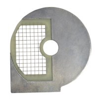 Trento 22329 8mm Dicing Disc for HLC 300 Food Processor