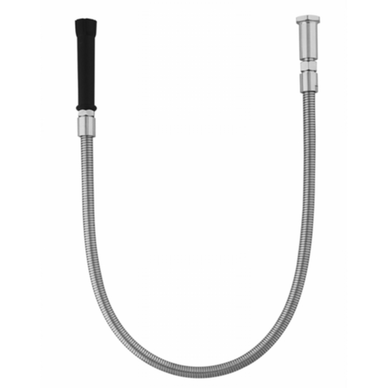 Stainless Steel Pre Rinse Hose Designed For Commercial Kitchen Efficiency And Durability In Dishwashing Operations