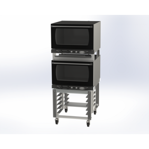 Cadco XAFS-113-2 23.63"W Double Deck Electric Convection Oven Station