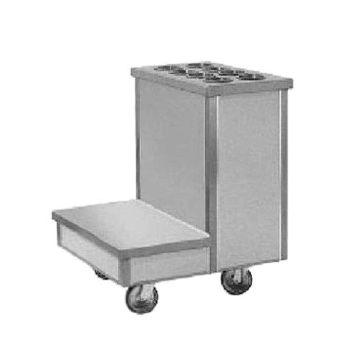 Randell RAN SW-8 Flatware & Tray Cart 30"L x 30"W Mobile