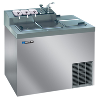 Master-Bilt FLR-60SE 43" Ice Cream Dipping Cabinet w/ Syrup Rail