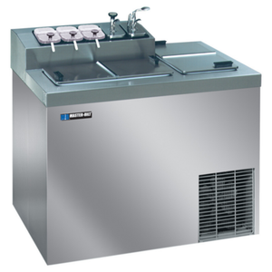 Master-Bilt FLR-60SE 43" Ice Cream Dipping Cabinet w/ Syrup Rail