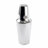 Omcan 80827 16 oz. Stainless Steel 3-Piece Bar Cocktail Shaker