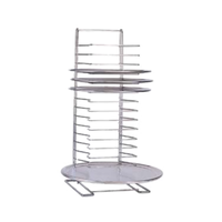 Adcraft PZ-19029 Pizza Pan Rack 27" High 15 Slots