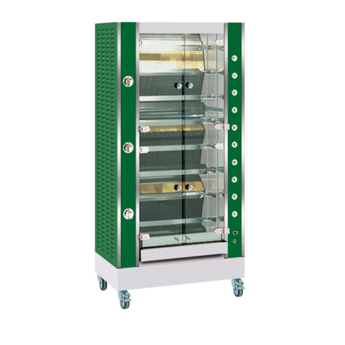 Rotisol 975.8MLG Millenium 40-3/8"W 16-24 Chicken Gas Rotisserie Oven