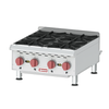 Omcan 43734 Countertop Gas Hot Plate With Four Powerful Burners For Busy Kitchens