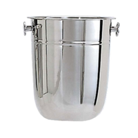WB-8 8 Quart Stainless Steel Wine Bucket / Cooler