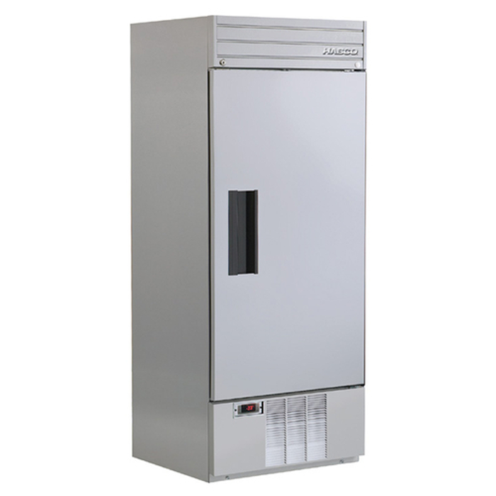 HABCO SF28HCSX Congélateur vertical une porte en inox de 77,5 cm