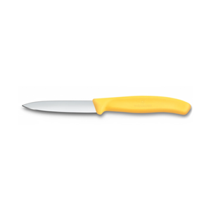Victorinox 6.7608.C1 3-1/4" Straight Spear Point Paring Knife, Yellow
