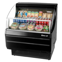 Turbo Air TOM-30SW(B)-N 28-1/8"W Horizontal Open Display Merchandiser