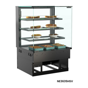 Structural Concepts NE3635HSV 35-3/4"W Reveal® Heated Slide In Counter Case