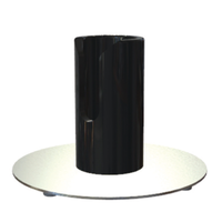 Nemco 10981 Portion Pump Dispenser Stand, Single 5"L X 5"W