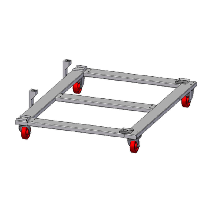 Angelo PO TRKSFX82 Heavy-Duty Stainless Steel Equipment Stand 31.5" L x 27.5" W