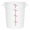 Commercial Grade Polycarbonate Food Storage Pan With Measurement Markings For Accurate Portioning
