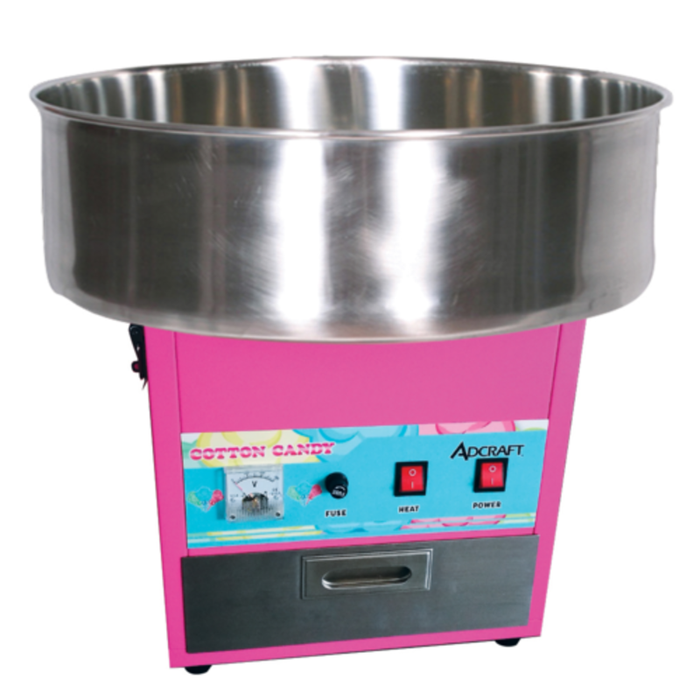 Admiral Craft COT-21 Cotton Candy Machine 21" Bowl 120 Cones/Hour