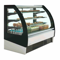 Infrico IDC-VBR12R 50.75"W Refrigerated Curved Bakery Display Case