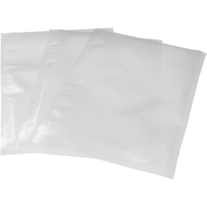 ATMOVAC ATVCB901018 10" x 18" Channeled Vacuum Sealer Bags for food preservation and storage.