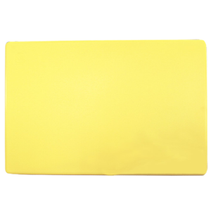 Adcraft HDCB-1218/YL 12" x 18" Yellow Plastic Cutting Board