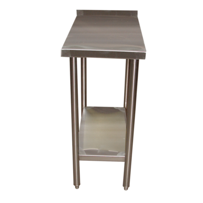 Winholt DTSB-15-3612 12"W x 36"D Stainless Steel Adjustable Height Filler Work Table